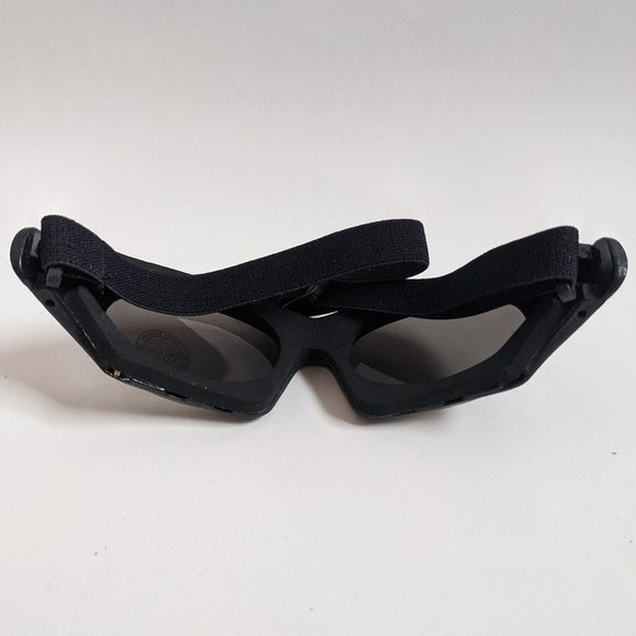 Vintage Biker Wrap elastic strap & w/ foam goggles - Picture 3 of 5